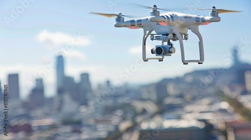 Drones and aerial photography technology