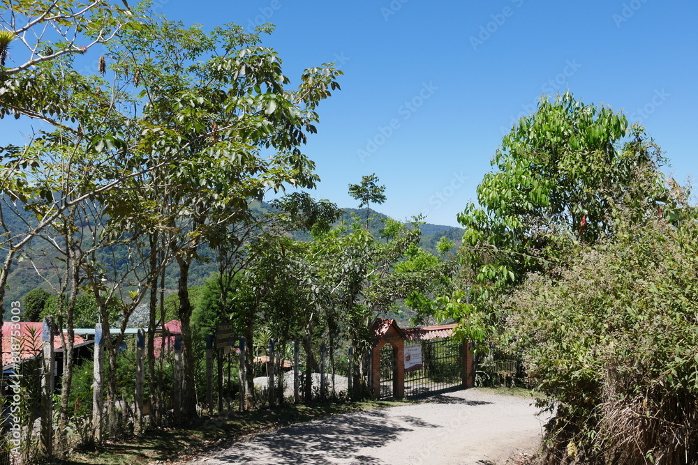 Dorf bei bei Orosi in Costa Rica Dorf bei bei Orosi in Costa Rica