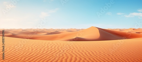Sand filled backdrop with ample copy space image