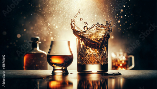 Elegance in Brandy and Soda- A Visual Symphony photo