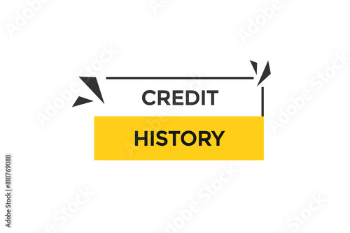 new website credit history button learn stay stay tuned, level, sign, speech, bubble  banner modern, symbol,  click 