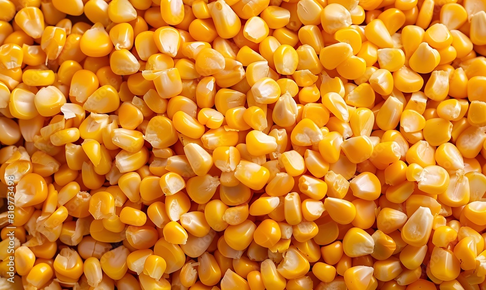 fresh sweet corn grains texture, Generative AI fresh sweet corn grains texture, Generative AI