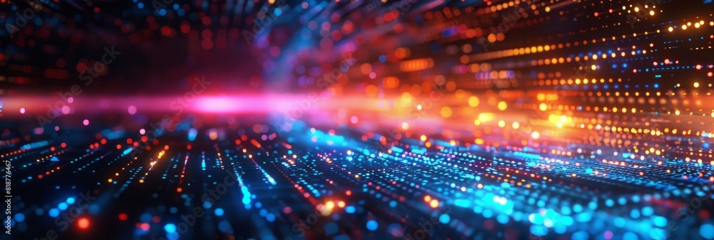 Glowing digital technology abstract background Glowing digital technology abstract background