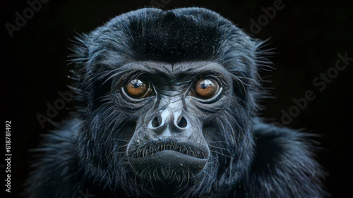 A black faced spider monkey © Raihan 