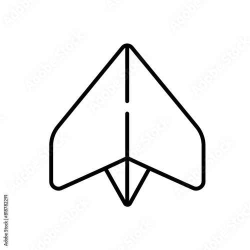 paper airplane with textbooks as wings