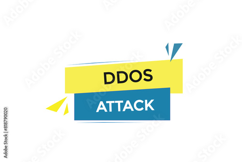 new website ddos attack  button learn stay stay tuned, level, sign, speech, bubble  banner modern, symbol,  click 
