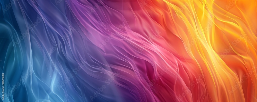 Abstract Color Gradient Background with Flowing Lines in Blue, Purple, Red, and Yellow Shades Abstract Color Gradient Background with Flowing Lines in Blue, Purple, Red, and Yellow Shades