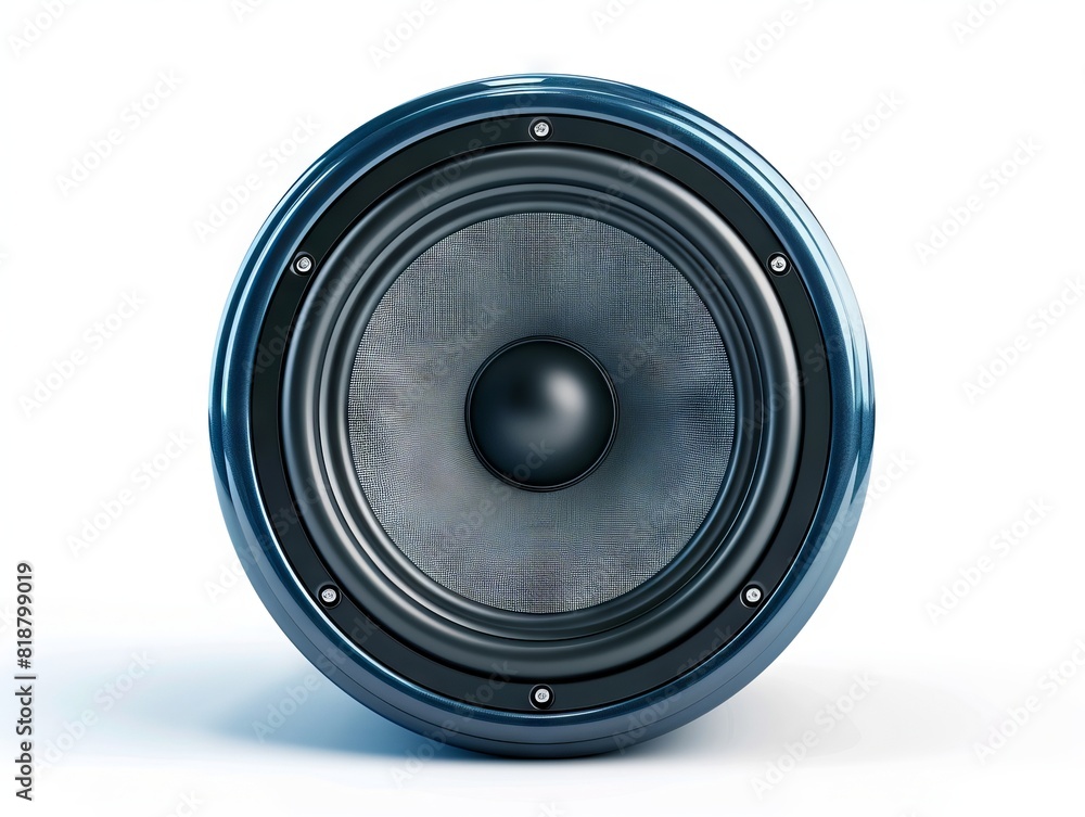 A speaker is shown on a white background. A speaker is shown on a white background.