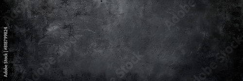 empty dark room background  dark concrete wall and floor background  black studio room background for product display