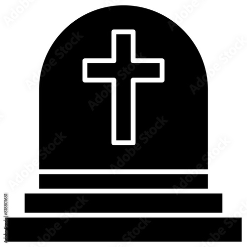 tombstone, Grave, halloween, horror, scare Icon