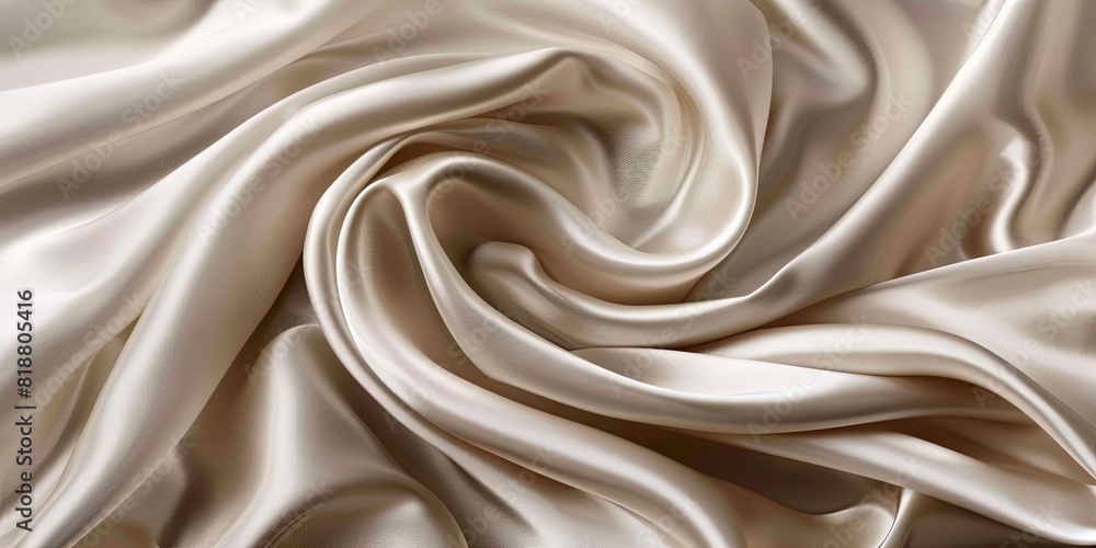 Luxurious beige satin fabric texture background Luxurious beige satin fabric texture background