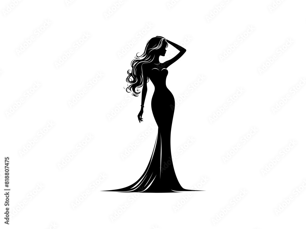 Elegant Style: Fashion Women Vector Illustration for Chic Designs and Trendy Creations Elegant Style: Fashion Women Vector Illustration for Chic Designs and Trendy Creations