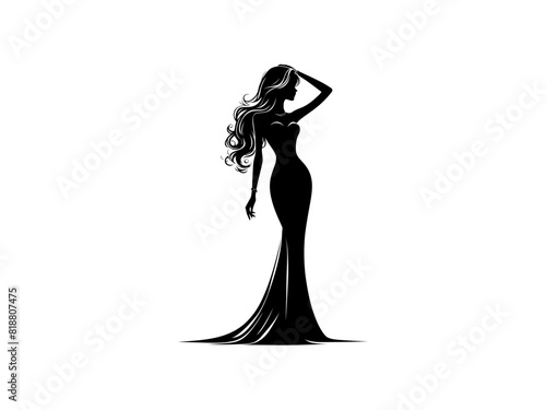 Elegant Style: Fashion Women Vector Illustration for Chic Designs and Trendy Creations