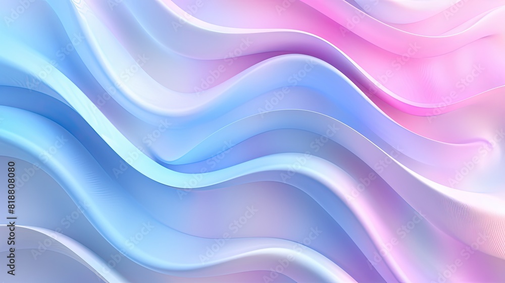 Soft Pastel Waves, Abstract Fluid Gradient Soft Pastel Waves, Abstract Fluid Gradient