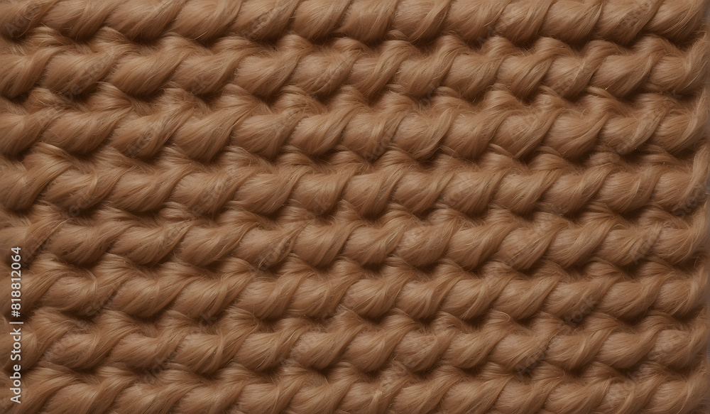 Texture of a brown woven fabric Close-up view Texture of a brown woven fabric Close-up view