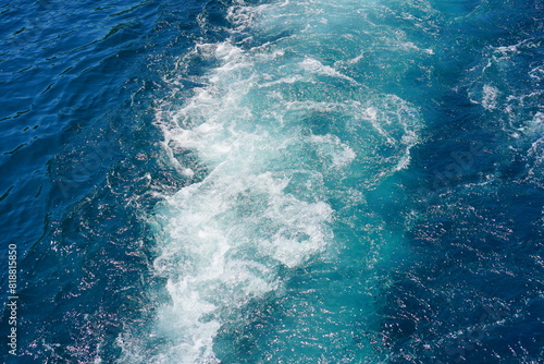 船に乗って熱海の海を眺めるとカモメが飛んでいた。 photo
