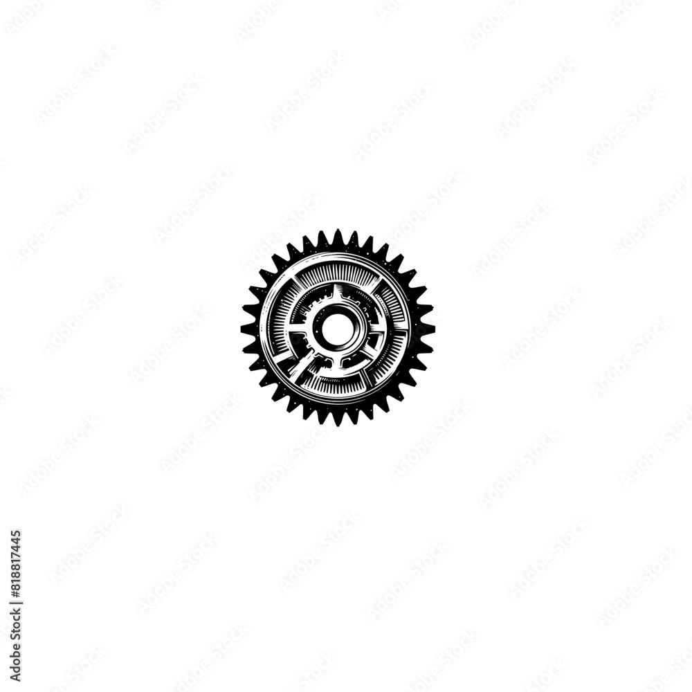 Gear Vector Illustration for Industrial Designs and Engineering Projects Gear Vector Illustration for Industrial Designs and Engineering Projects