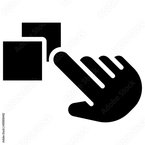 drag solid icon
