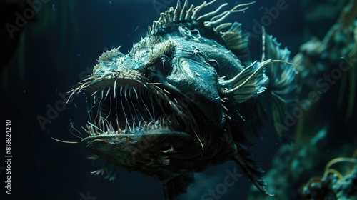 Animals that live in the depths of the ocean Anglerfish