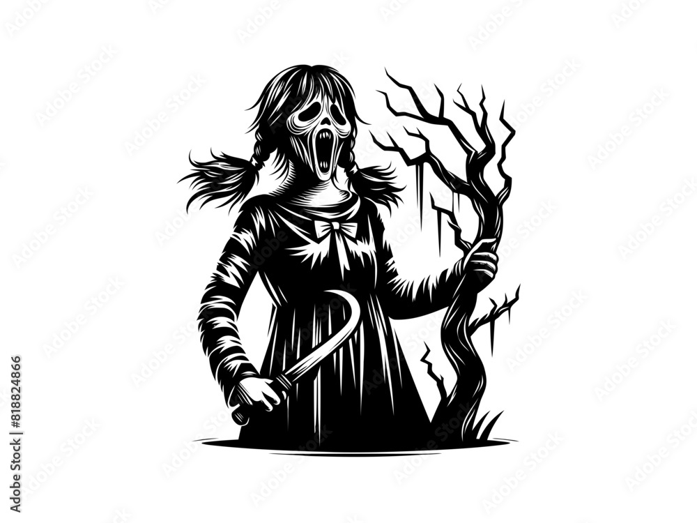 Spooky Delight: Halloween Vector Illustration for Festive Designs and Creepy Creations Spooky Delight: Halloween Vector Illustration for Festive Designs and Creepy Creations