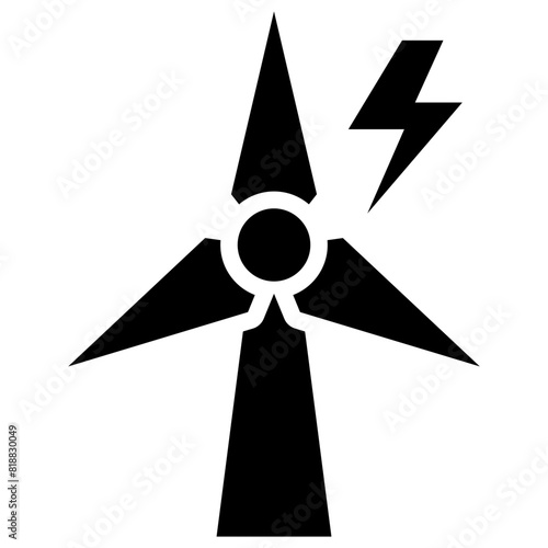 windmill solid icon