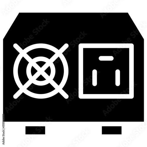 inverter solid icon
