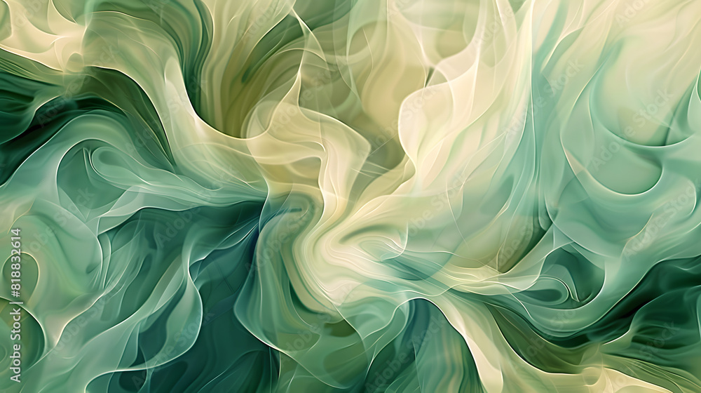 Obraz premium Elegant Swirling Lines Abstract Background