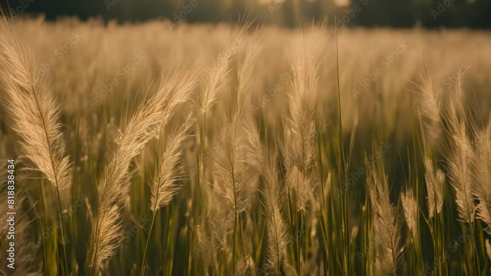 golden wheat field, wheat field in the summer, Grass in the sun, Close-up wheat spikelets on field with sunrise golden wheat field, wheat field in the summer, Grass in the sun, Close-up wheat spikelets on field with sunrise