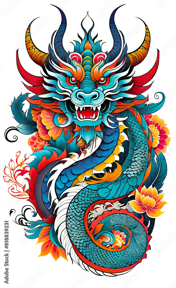 Vector illustration, tattoo template of Asian patterns and ornaments, Asian dragon, Asian patterns and ornaments, hand drawn sketch, background for smartphone, giclee for print and design Vector illustration, tattoo template of Asian patterns and ornaments, Asian dragon, Asian patterns and ornaments, hand drawn sketch, background for smartphone, giclee for print and design
