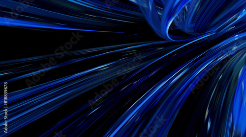 abstract blue background Generative AI 