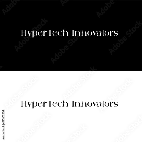 HyperTech Innovations Logo for Technology and Software related businesses, Vector Format-16