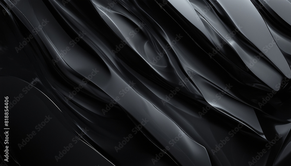 Fototapeta premium Black shale. Black slate texture. Stone background