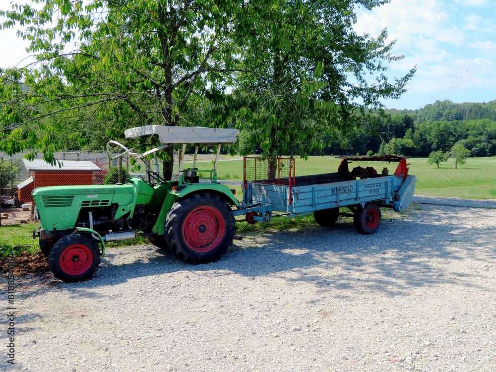 Fototapeta premium Traktor