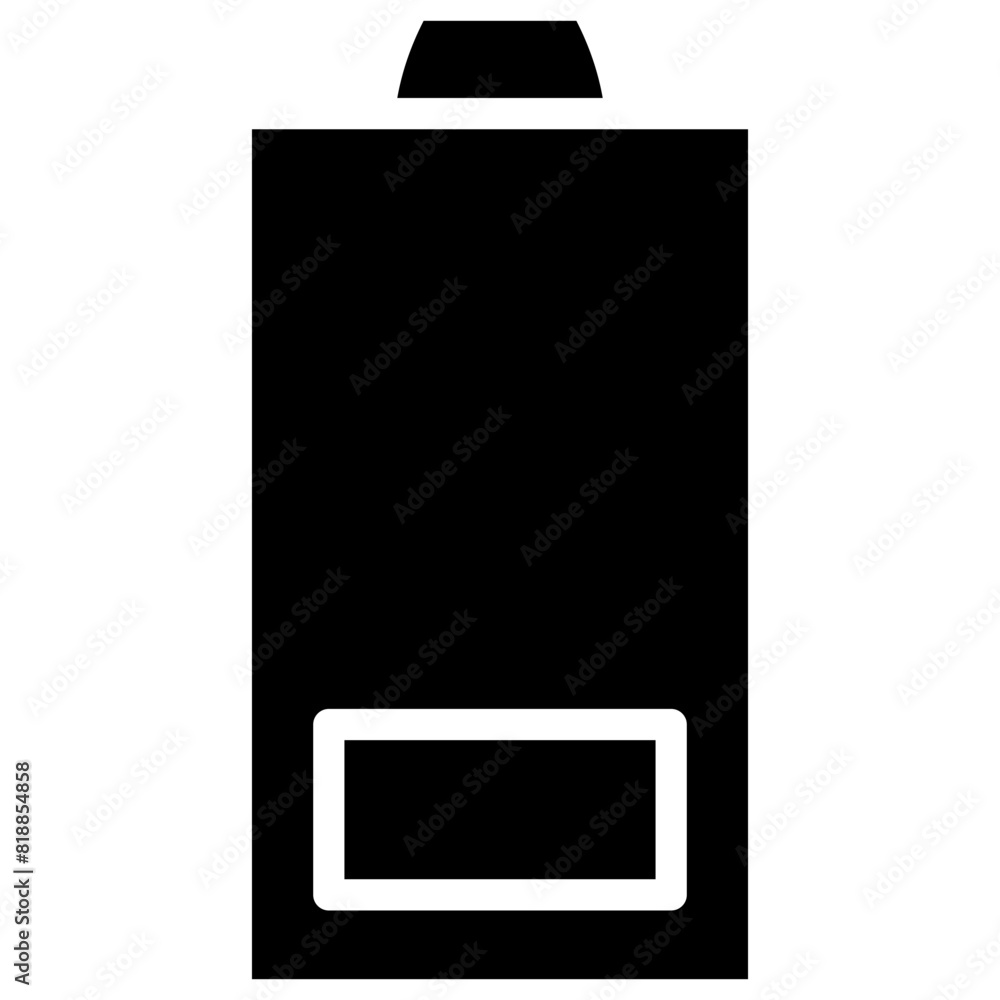 battery solid icon