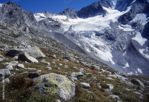 Hochtour zu den Schweizer Eisriesen - Gletscher in Graubünden 1997 - Klimawandel, Gletscherschmelze