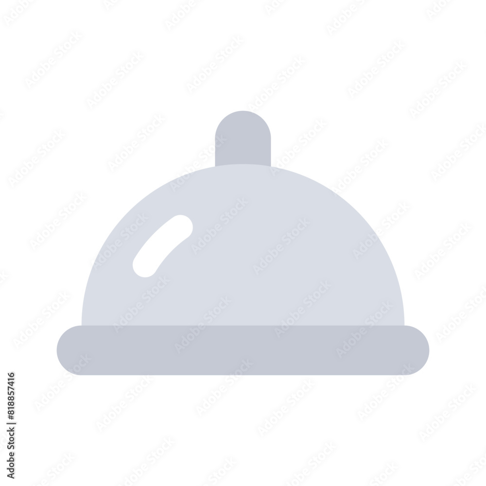 Food service vector design in modern style, cloche icon easy to use and download Food service vector design in modern style, cloche icon easy to use and download