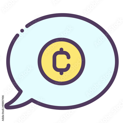 crypto chat icon