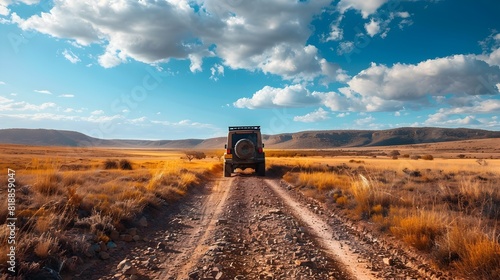 Rugged Off Road Adventure in the Awe Inspiring Australian Outback Landscape photo
