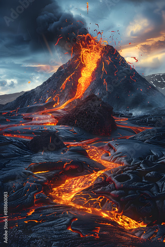 A Glimpse of Xenolith Formation: A Geologic Marvel Encased In Fiery Magma