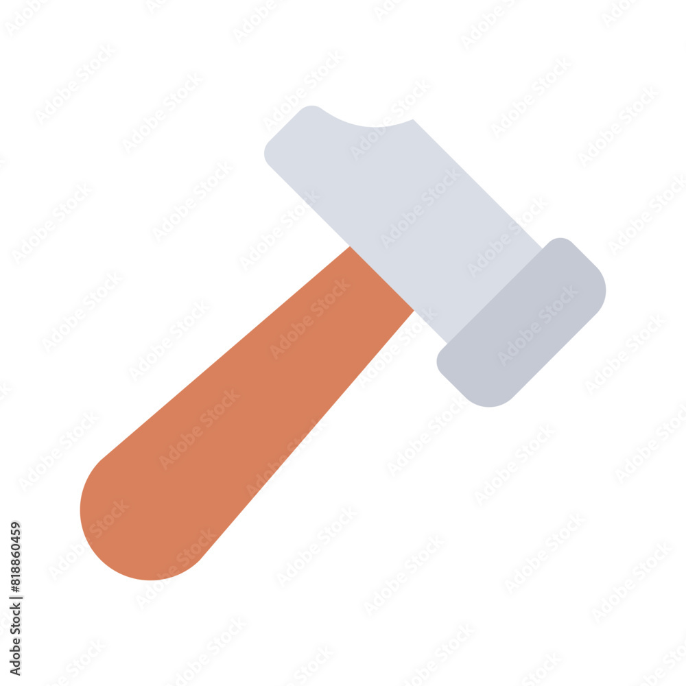 Hammer Icon in trendy design isolated on white background Hammer Icon in trendy design isolated on white background