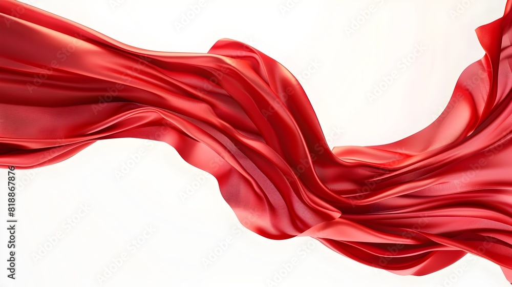 Stunning Red Silk Waves Flowing Abstract Background Texture Elegant Luxury Fabric Design Stunning Red Silk Waves Flowing Abstract Background Texture Elegant Luxury Fabric Design