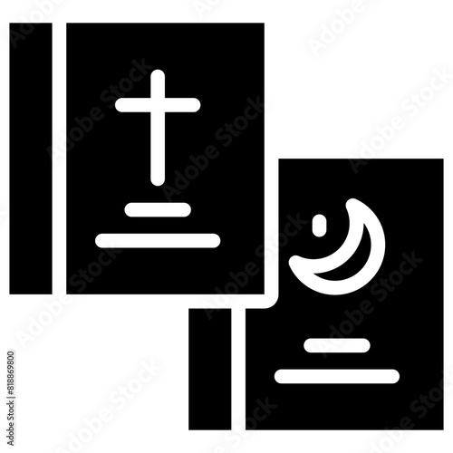 religion solid icon