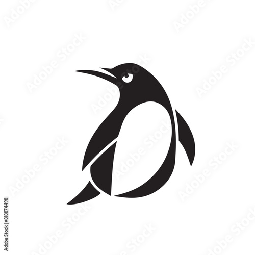 Penguin in cartoon, doodle style. Image for t-shirt, web, mobile apps and ui. Isolated 2d vector illustration in logo, icon, sketch style, Eps 10. AI Generative