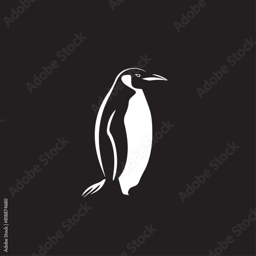 Penguin in cartoon, doodle style. Image for t-shirt, web, mobile apps and ui. Isolated 2d vector illustration in logo, icon, sketch style, Eps 10. AI Generative