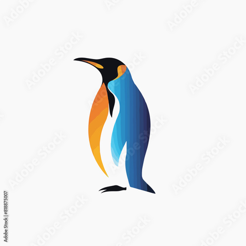 Penguin in cartoon, doodle style. Image for t-shirt, web, mobile apps and ui. Isolated 2d vector illustration in logo, icon, sketch style, Eps 10. AI Generative