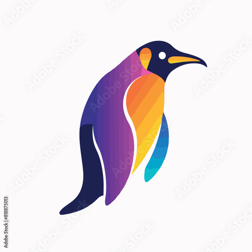 Penguin in cartoon, doodle style. Image for t-shirt, web, mobile apps and ui. Isolated 2d vector illustration in logo, icon, sketch style, Eps 10. AI Generative
