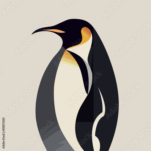 Penguin in cartoon, doodle style. Image for t-shirt, web, mobile apps and ui. Isolated 2d vector illustration in logo, icon, sketch style, Eps 10. AI Generative