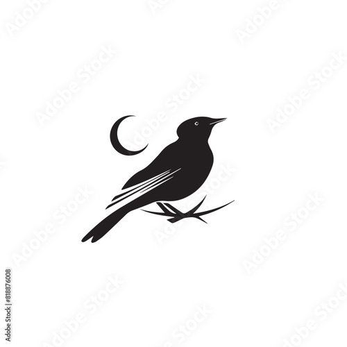 Skylark in cartoon, doodle style. Image for t-shirt, web, mobile apps and ui. Isolated 2d vector illustration in logo, icon, sketch style, Eps 10. AI Generative photo