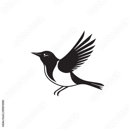 Skylark in cartoon, doodle style. Image for t-shirt, web, mobile apps and ui. Isolated 2d vector illustration in logo, icon, sketch style, Eps 10. AI Generative