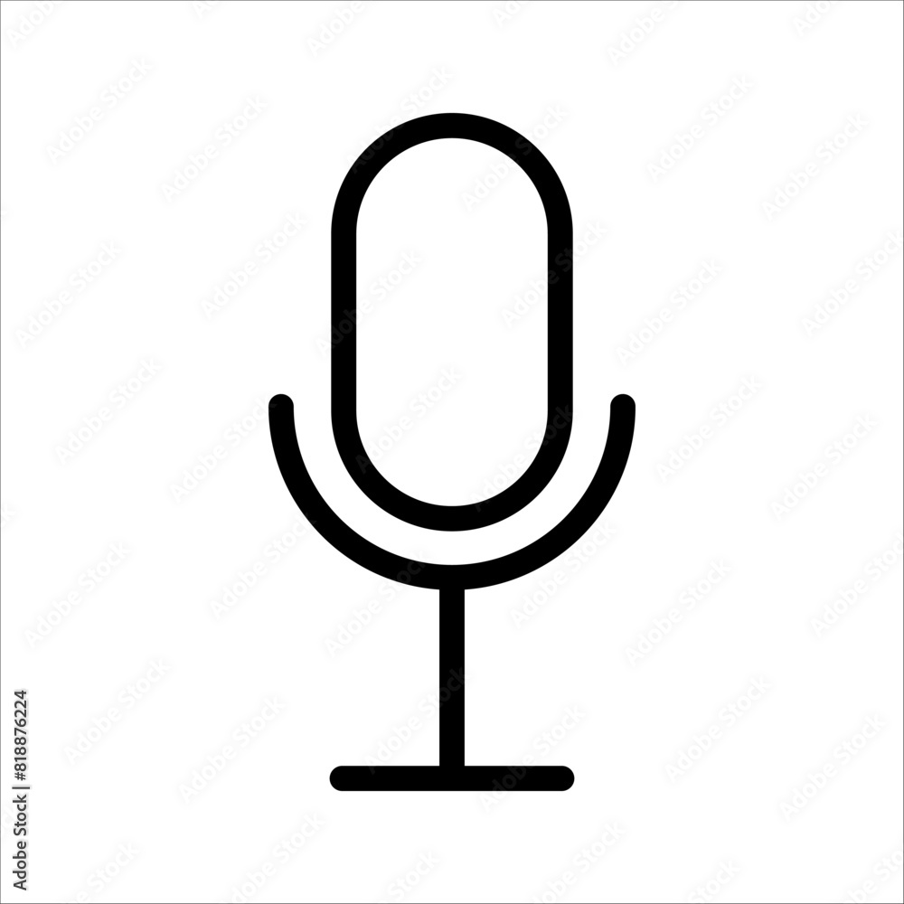 Microphone vector icon, Web design icon. Voice vector icon, Record. Microphone - recording Studio Symbol. Retro microphone icon Microphone vector icon, Web design icon. Voice vector icon, Record. Microphone - recording Studio Symbol. Retro microphone icon